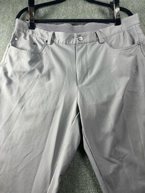 Travis Mathew Men's Light Gray Performance Pants